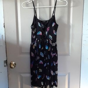 CUTE FEATHER DRESS